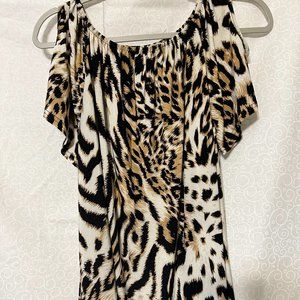 ACE FASHION COLD SHOULDER TOP